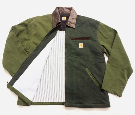 CR975 Dual-Tone Carhartt Upcycled Work Jacket