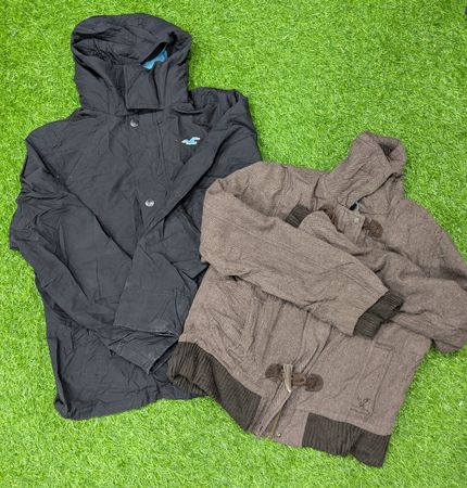 1162 ! American Eagle, Hollister, Aeropostale & Abercrombie Track, Wool & Cotton Jackets