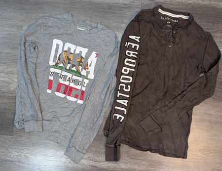 1160 - American Eagle, Aeropostale, Abecrombie, Full sleeves T-Shirts
