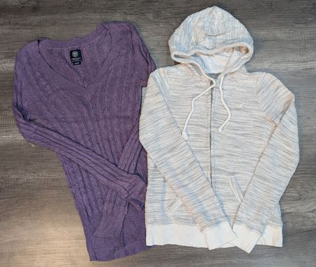 1164 ! American Eagle, Aeropostale, Hollister, Abecrombie, 1 Hoddie & Knitwear Sweater