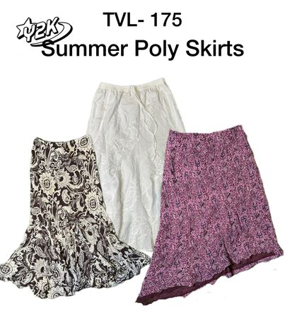 y2K Summer Poly Skirts (TVL-175)