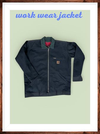 Jaqueta de lona Carhartt com cinto reciclada Fs-29