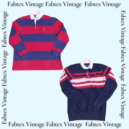 (FV-658) Brand Rugby T-shirt ( Chaps , Polo Ralph Lauren , Tommy Hilfiger , Nautica)