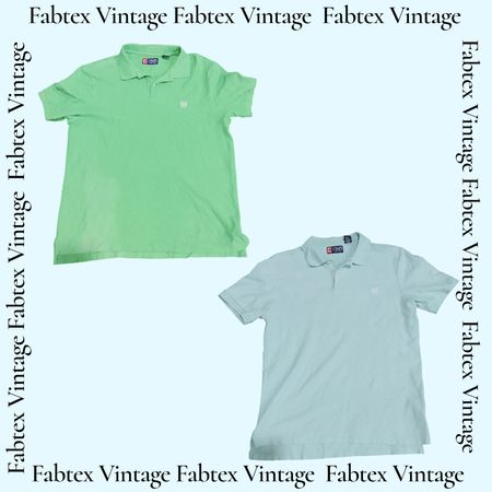 (FV-655) Chaps Collar T-shirt
