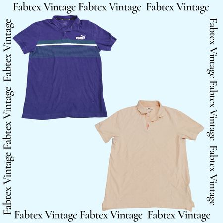 (FV-653) Branded Collar T-shirt ( Puma , Nautica , Champion , Eddi Beaver)
