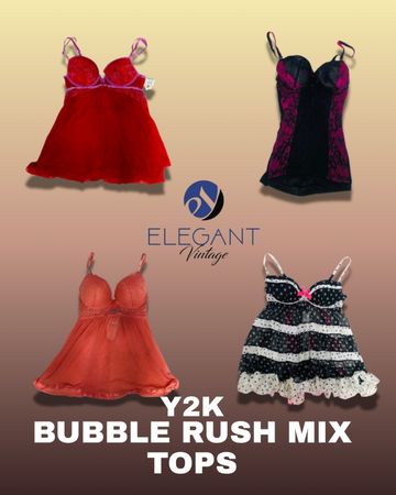 Y2K Bubble Rush Mix Tops - EV1312