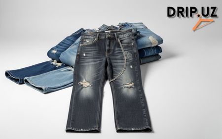 Jeans hip hop estilo Y2K