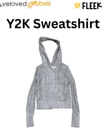 Y2K Abercrombie and Hollister Sweatshirt (Wcv: 1313)