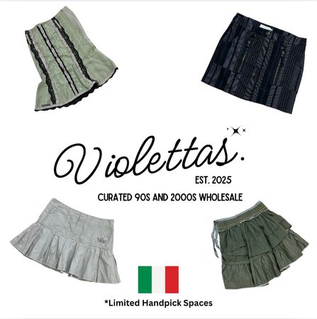 European Archival Mixed Skirts ( Y2K 006)