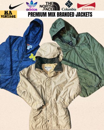 Mix Branded Vintage Jackets Inc Nike Adidas