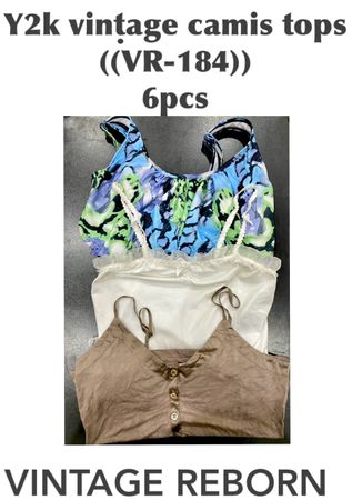 Y2K Aesthetic Cami Top Lot (Vr-184) - Mix & Match!