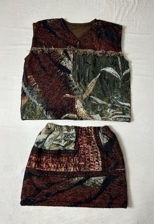 Upcycled Tapestry Set