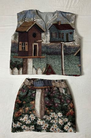 Upcycled Tapestry Set