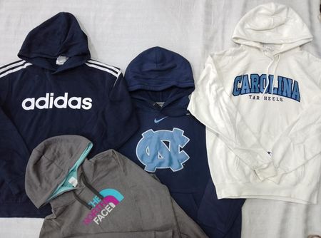 CR5608 ビンテージ ミックスブランド フーディ