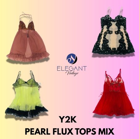 Y2K Pearl Flux Tops Mix - EV1319