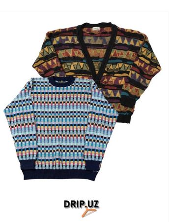 Funky gemusterte Pullover
