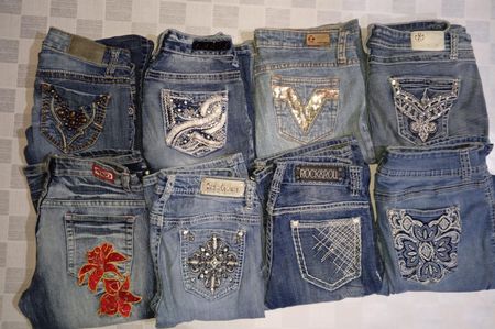 ROCK & ROLL AND OTHER BRAND JEANS (MR849)