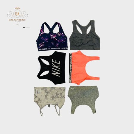 Reggiseno sportivo con marchi misti