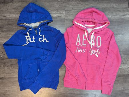 1247 - Aeropostale, Hollistter, Abecrombie, Casual Hoodies & Full Zip Hoodie