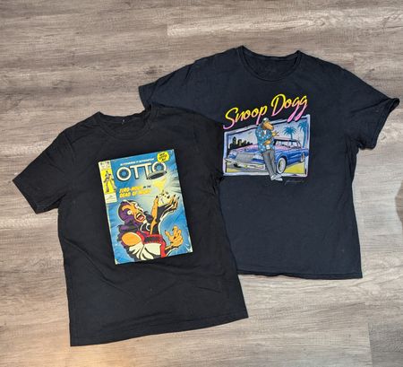 T-shirt imprimé style vintage 1250