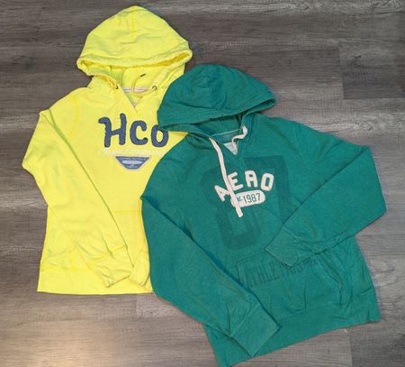 1260 - American Eagle, Hollister, Aeropostale & Abercrombie Casual & Zip Hoodies