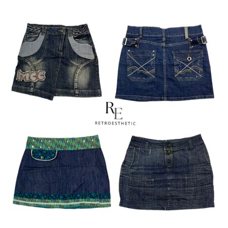 Y2K NYC Cool Girl Mini Skirts RE-2544