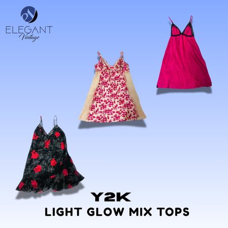 Y2K Light Glow Mix Tops - EV1378