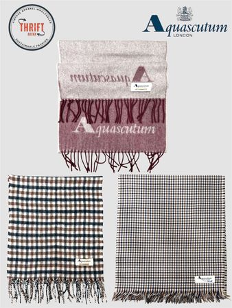 T2249 Aquascutum Scarves 🧣 Heritage Design