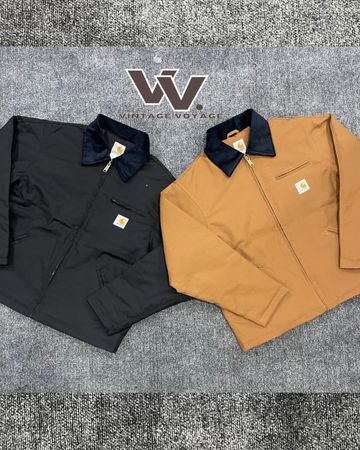 Carhartt rework style black / tan colour detorite jackets - #051225