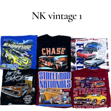 NASCAR T shirts