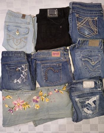 ROZ &ALI AND OTHER BRAND JEANS (ID 864)