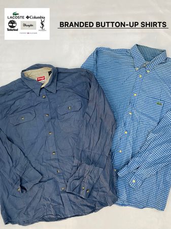 Branded Button-Up Shirts