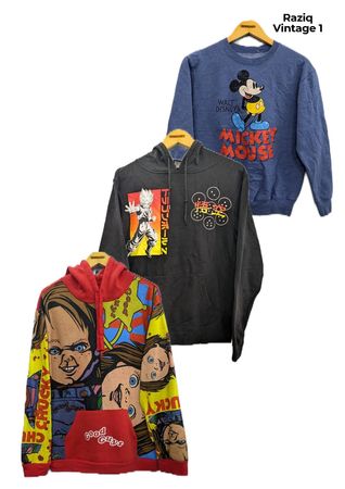 💥 RV1209 Cartoon Printed Hoodies