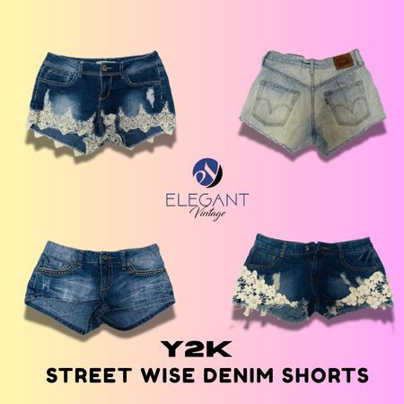 Shorts en denim Y2K Streat Wise - EV1395