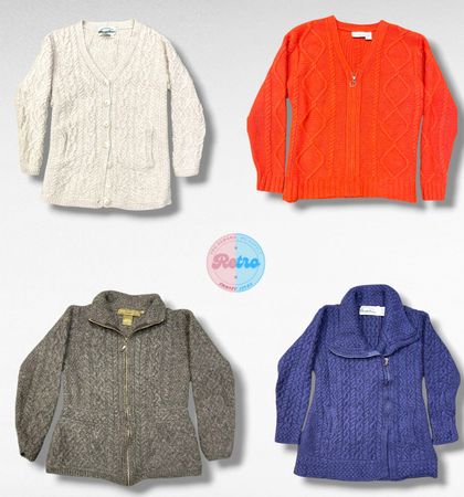 Tricot texturé Y2K : Édition Aran/Pêcheur (R)