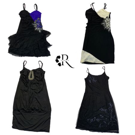 Y2K London Night Midi Dress