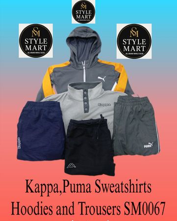 Kappa, Puma Sweatshirts Hoodies and Trouser SM0067
