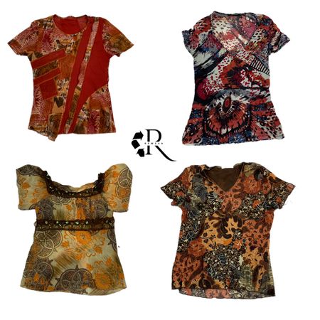 Y2K Edgy Girl メッシュトップ RW-1293