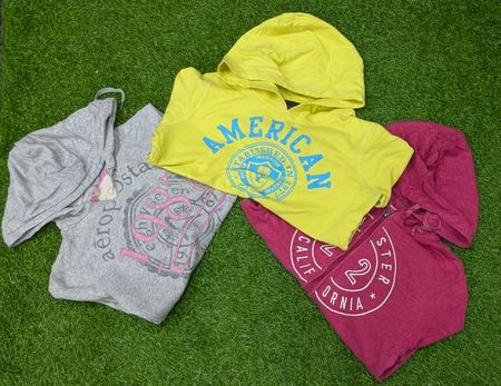 1287 - American Eagle, Hollister, Aeropostale Abercrombie Casual and Zipper Hoodies