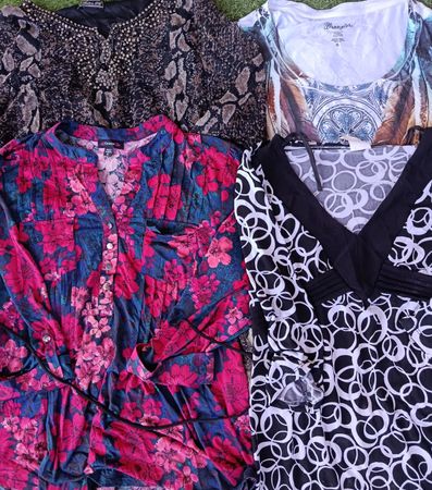 Y2K full sleeve blouse 10Pcs (3502)