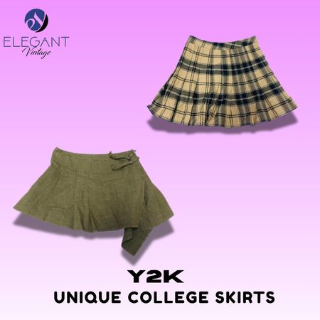 Y2K Unique College Skirts - EV1425