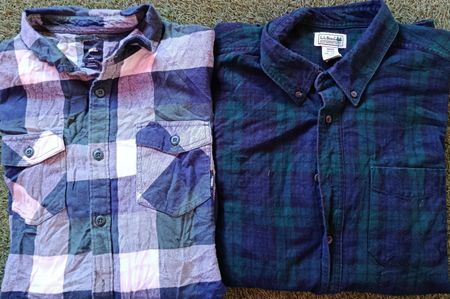 Unbranded flannel shirt 7Pcs (3566)