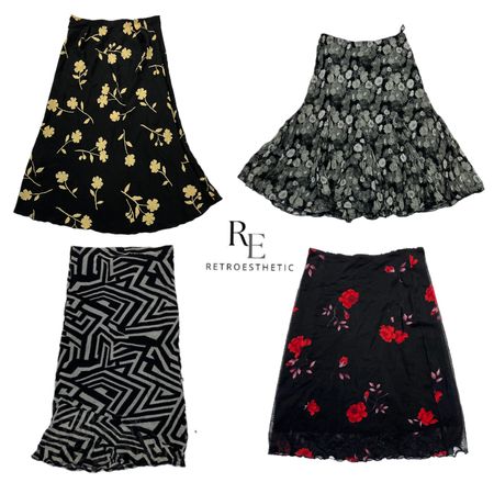 Y2K Britney Era Girl Poly Skirt RE-1274