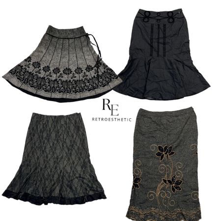 Y2K Paris Hilton Long Skirts RE-2576