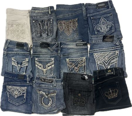 VIGOSS AND OTHER MIX BRANDS MINI SKIRTS (MD 1449)