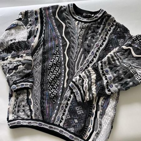 Coogi-Style Pullover