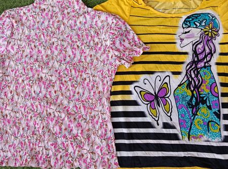 Y2K fashion blouse 10Pcs (3531)