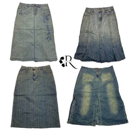 Y2K London Night Midi Skirts RW-1312