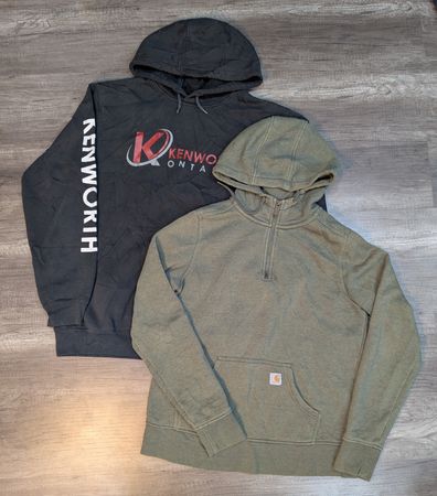 1329 - Carharrt, Felpe casual con cappuccio e felpa con zip intera