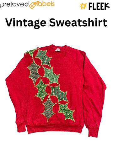 Vintage Old School Sweatshirt (Wcv: 1352)